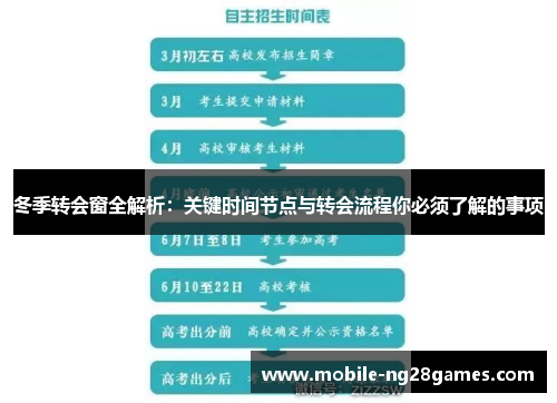 冬季转会窗全解析：关键时间节点与转会流程你必须了解的事项